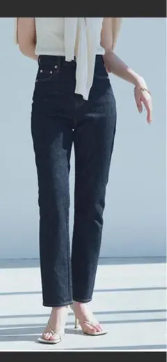 anuans Slim straight denim スリムストレートデニム