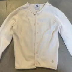 PETIT BATEAU 薄ピンク カーディガン 24m