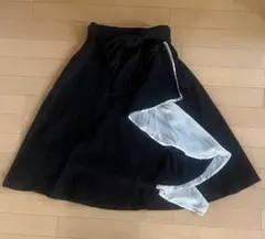 【r.p.s】スカート 黒 リボン