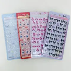 ボンボンドロップシール サンリオ　キティ 赤　シナモロール　クロミ　マイメロ