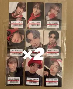 ユニバ スペサ プレサプレミアムサイン会応募者限定特典トレカ ＆TEAM 18枚