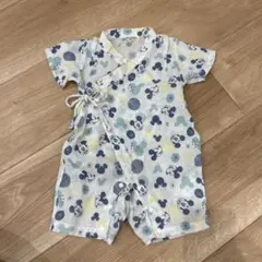 DisneyBABY ミッキー 甚平 ロンパース 70-80cm