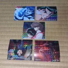 幽遊白書　一番くじ　フレークプリズムステッカー(浦飯幽助)