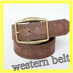 ウエスタンベルト y2k アメカジ ヴィンテージ レトロ　カジュアル　男女2