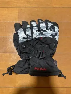 Mashalo スキー スノーボード グローブ カモフラ
