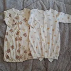 ベビー 2wayオール 2着セット 50～60