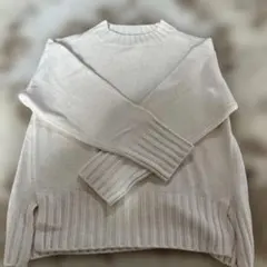 SHOO・LA・RUE アイボリー長袖セーター