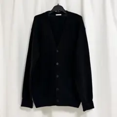 GU ウォッシャブルVネックカーディガン Sサイズ ブラック