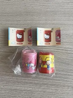 ガチャ　サンリオ　コインシリンダー　マイメロ　パティ&ジミー