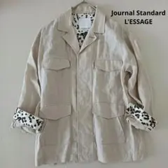 ジャーナルスタンダード L'ESSAGE Herdmans 麻 シャツジャケットのサムネイル