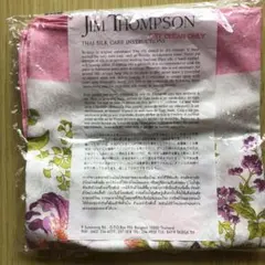 【未使用】ジムトンプソン　タイシルク　スカーフ