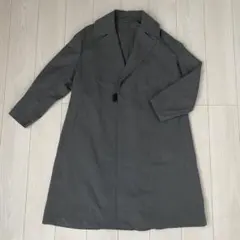 STUDIOUS タイロッケンベルテッドオーバーコート グレー　サイズ2