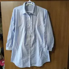 ELBONNY フリル付き長袖シャツ Lサイズ