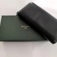 Paul Smith ブラックレザー長財布