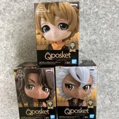 ツイステQposket レオナ、ラギー、ジャックフィギュア