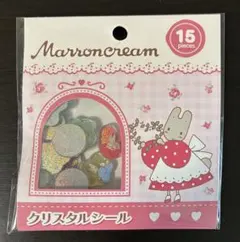 正規品 산리오 マロンクリーム おはじきシール