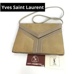 Yves Saint Laurent イヴサンローラン ショルダーバッグベージュ