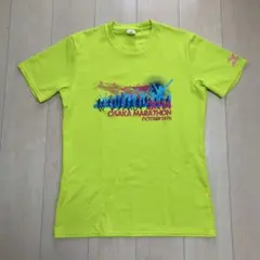 ミズノ　2014 大阪マラソン　Tシャツ　O 半袖