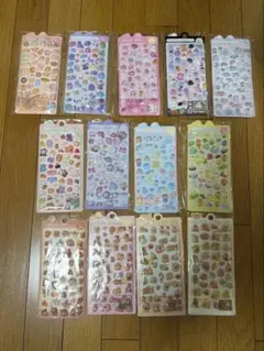 3D 立体 ぷくぷくシール