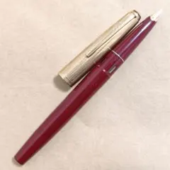 ネ262】激レア 在銘 PLATINUM プラチナ 万年筆 18k/18金 - メルカリ