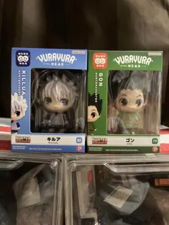 新品未開封　ダンボール発送　ハンターハンター　ゆらゆらヘッド　ゴン　キルア