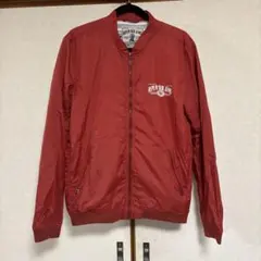 REPLAY BLUE JEANS レッドナイロンジャケット L