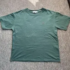 LOGOSDAYS 半袖Tシャツ グリーン色　レディースMサイズ コットン製