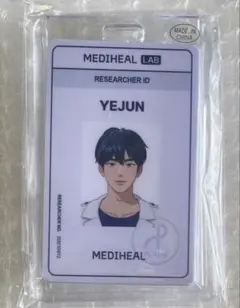 メディヒール PLAVE 各メンバー研究員証＋透明ホルダーケース＋キーホルダー