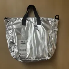 JaVa 2WAY ショルダーバッグ シルバー　新品未使用のサムネイル