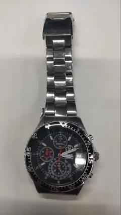 美品 SEIKO クロノグラフ 2002FIFA メンズ腕時計 1214 Excellent Condition SEIKO Chronograph 2002 FIFA Men s