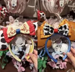 上海ディズニー トイストーリー ウッディバズライトジェシー三点