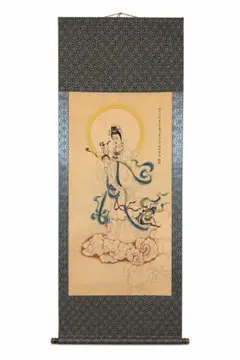 白伯骅黛玉葬花图 中国画 掛け軸 水墨画 和室 玄関 茶室 壁掛け 美術品