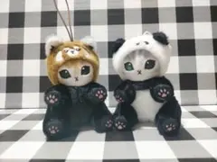 mofusand マスコット ぬいぐるみ パンダ　レッサーパンダ　モフサンド　猫