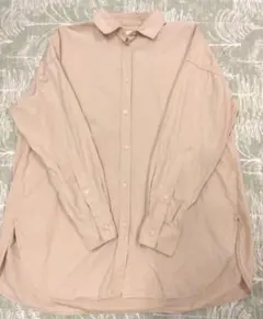 長袖オーバーサイズシャツ　ベージュ