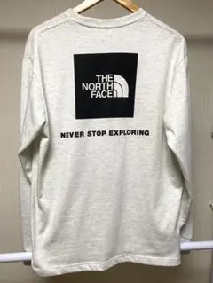 THE NORTH FACE ロングスリーブバックスクエアロゴティー　サイズXL