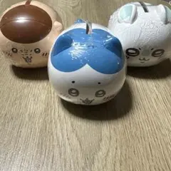 『ちいかわ』貯金箱 ハチワレ、モモンガ、くりまんじゅう