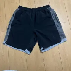 adidas ショートパンツ M 黒/グレー