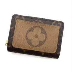 【極美品】ルイヴィトン モノグラム リバース ポルトフォイユ ルー 折り財布