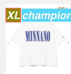 白S Tシャツ 新品 BEAMS × Champion by MIN-NANO - メルカリ