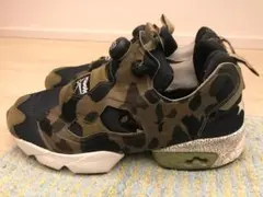 エイプ ミタスニーカー × リーボック ポンプフューリー