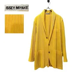 イッセイミヤケ　ISSEY MIYAKE プリーツジャケット ISSEY MIYAKE イッセイミヤケISSEY プリーツ1Bジャケット 青2