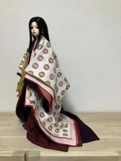 1/3サイズ 縹色の袿セット SD bjd - メルカリ