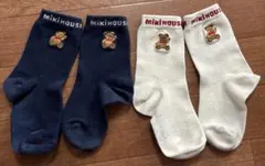 miki house ミキハウス　靴下　17-19cm 2足セット