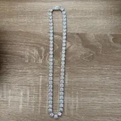 Glitter バゲットカット テニスネックレス - メルカリ