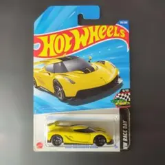 ホットウィール 2020 Koenigsegg Jesko イエロー ミニカー