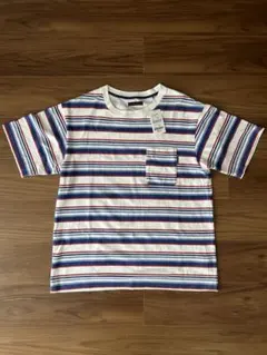 新品タグ付き　BLUEBLUE 日本製　ポケットロゴ　Tシャツ　聖林公司