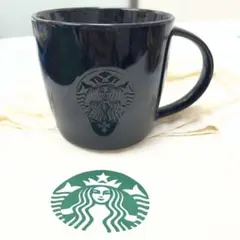 新品未使用品☆スターバックス☆ブラックマグカップ355ml