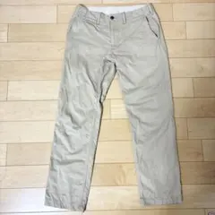 ユニクロ　UNIQLO チノパン　パンツ　ベージュ　ウエスト79cm