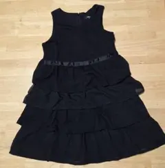⑤【COMME CA ISM】ブラック ワンピース 90のサムネイル