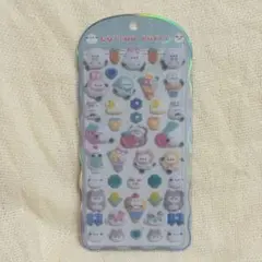 コットンパフィーシール　シマエナガ　クラックス